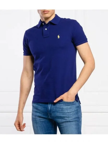 POLO RALPH LAUREN Tenisz póló | pique kék