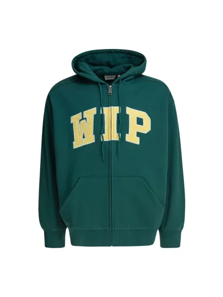 Kurtka Carhartt Wip z kapturem zielona