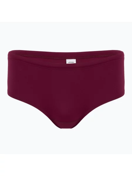 Slipy pływackie FINIS Aqua Short Solid cabernet czerwone