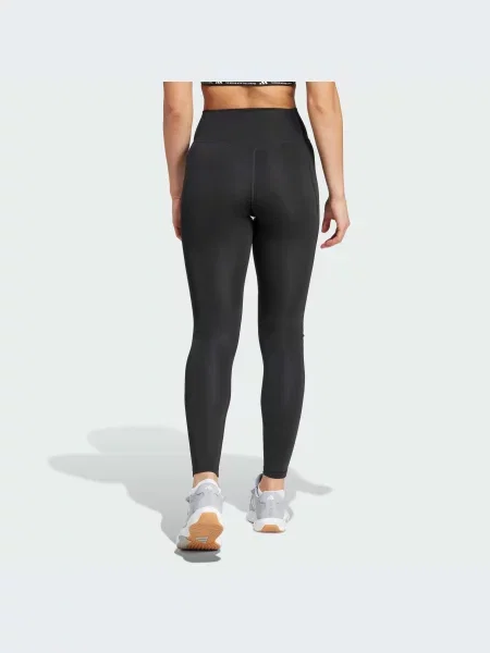 Переработанный леггинсы Adidas черные