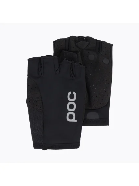 Olcsóbban. Kerékpáros kesztyű POC Essential Short uranium black. Méret: M fekete