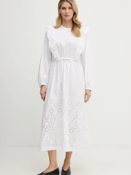 Šaty A.P.C. Robe Ginger biela
