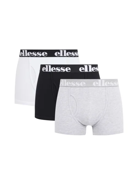 ELLESSE Boxer trumpikės pilka / juoda balta
