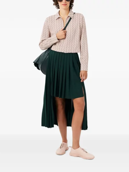 Cămașă Lacoste cu imagine roz