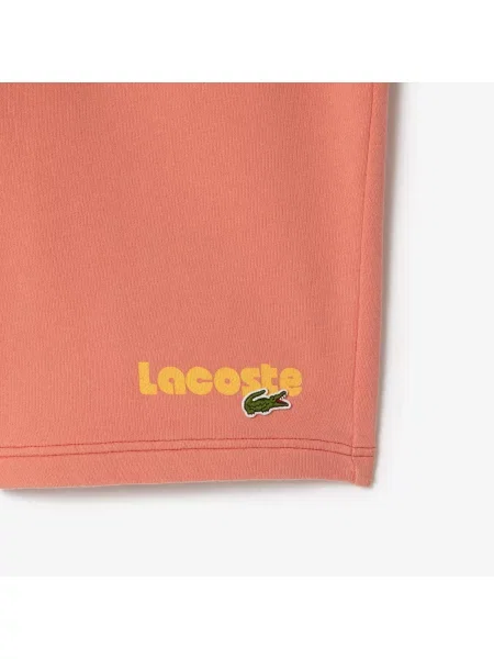 Lacoste Szorty Lacoste różowe