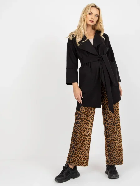 Płaszcz Och Bella czarny