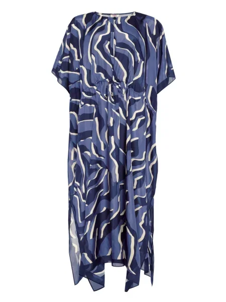 Rochie maxi Eres de costum albastru