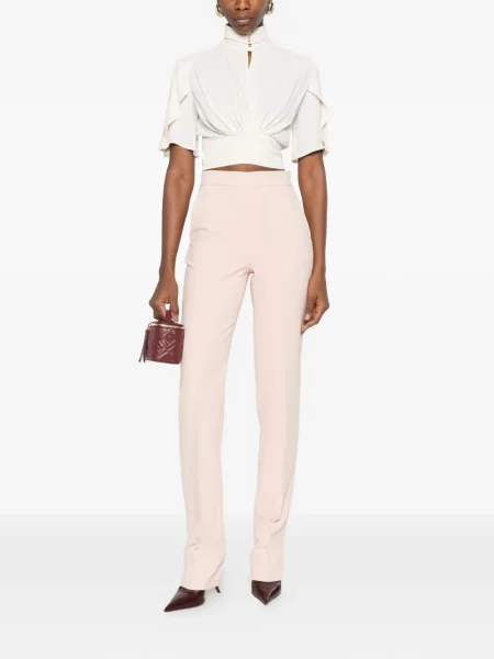 Pantaloni Elisabetta Franchi roz