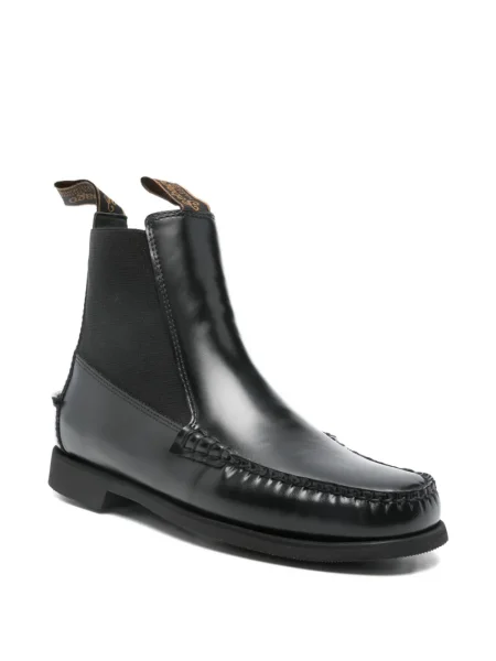 Botine chelsea Sebago din piele negru