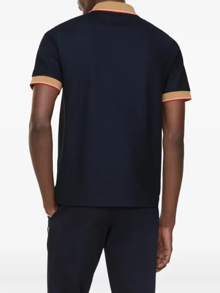 S límcem polotričko Burberry s autogramem modré