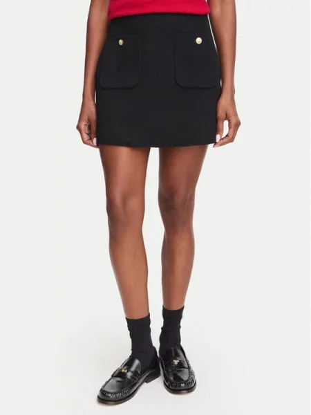 Tommy Hilfiger Fustă mini negru
