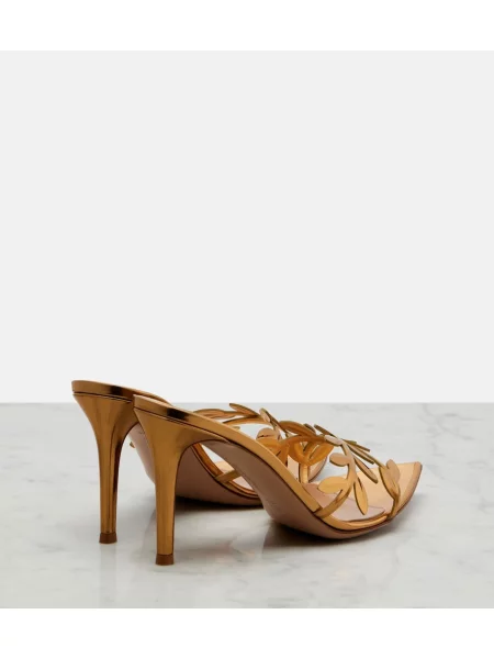 Bőr tükrös mules Gianvito Rossi