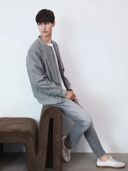 Medicine bomber dzseki szürke