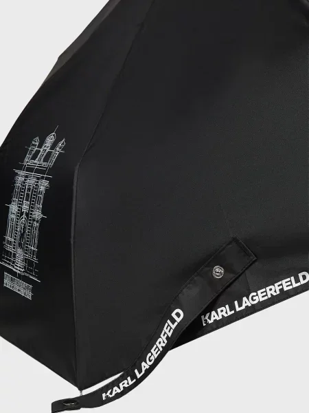 Парасоля Karl Lagerfeld чорна