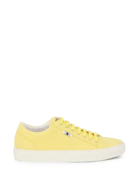 Sneakerși Fedeli cu șireturi din dantelă galben
