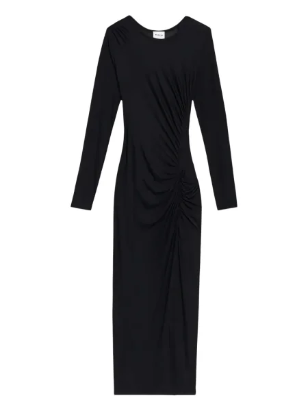 Rochie maxi Isabel Marant până la genunchi de costum negru