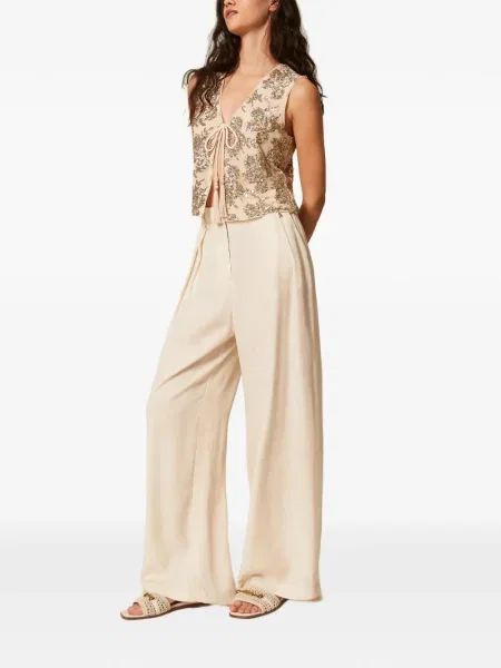 Pantaloni Twinset plisate