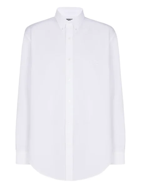 Cămașă Balmain din poplin alb