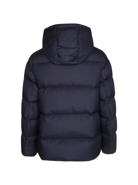 Geacă cu puf Emporio Armani albastru