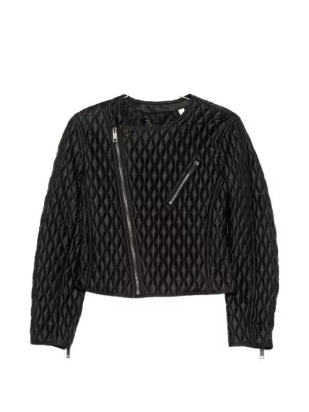 Decupat geacă Burberry negru