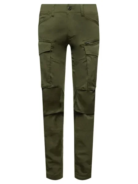 G-Star Raw Kalhoty z materiálu Rovic Tapered Fit zelená