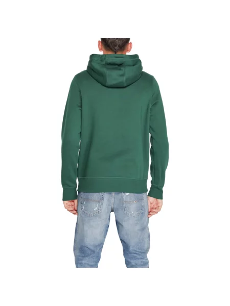 Mikina Tommy Hilfiger s autogramom zelená