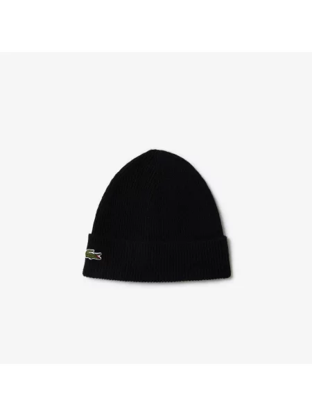 Lacoste Unisex Zestaw Szalik I Czapka czarny