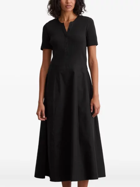 Rochie midi Marc O'polo până la genunchi de costum negru