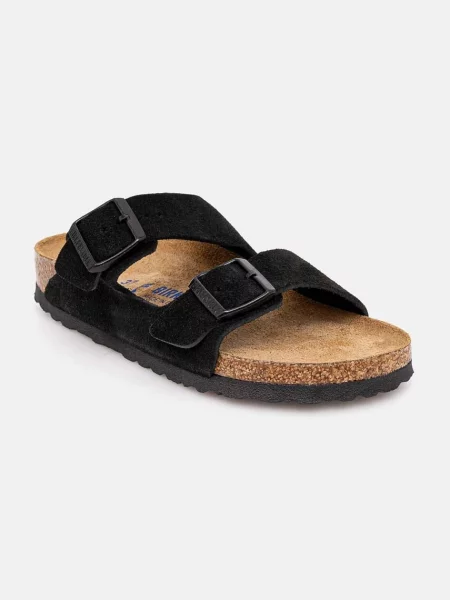 Sneakerși Birkenstock din piele fără armătură negru