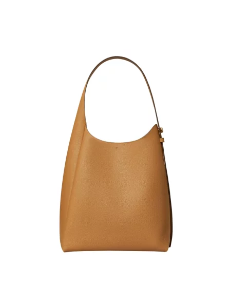 Torebka hobo Tory Burch skórzana brązowa