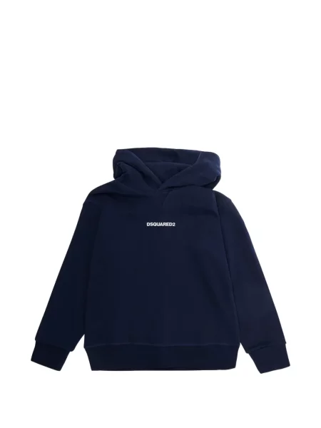Bluza z kapturem dziecięca Dsquared2 niebieska
