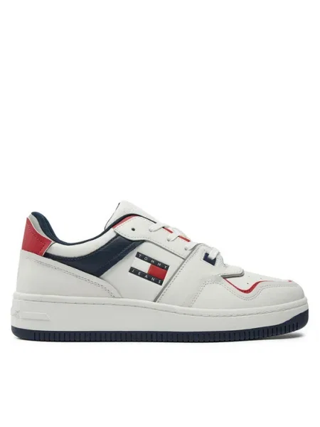Sneakerși Tommy Hilfiger alb