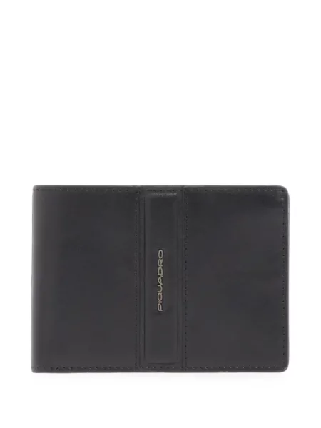 Portofel Piquadro cu autograf negru