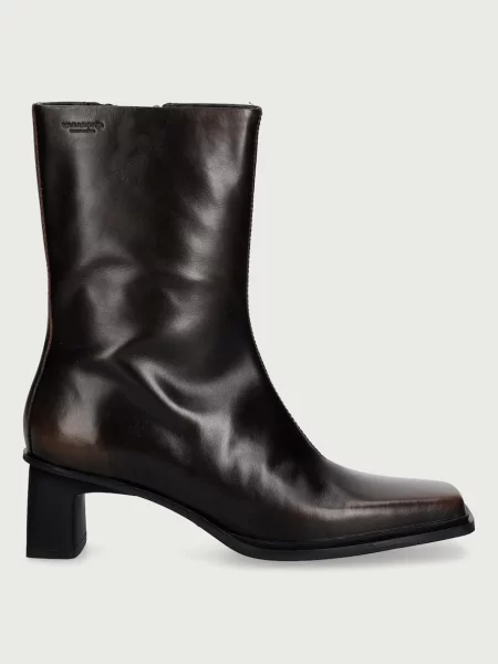 Vagabond Shoemakers kotníkové boty kožené ELVINA hnědé