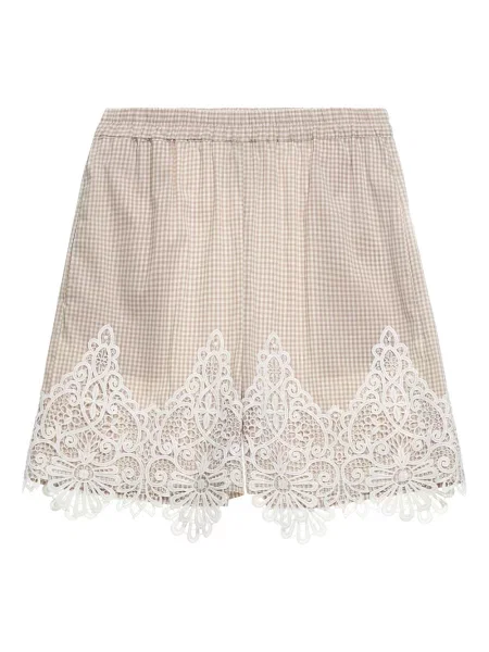 Szorty 5progress beżowe