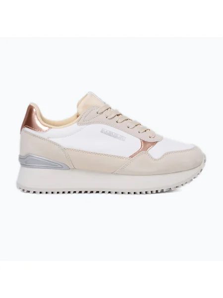 Napapijri női cipő fehér/beige. Méret: 37 EU fehér