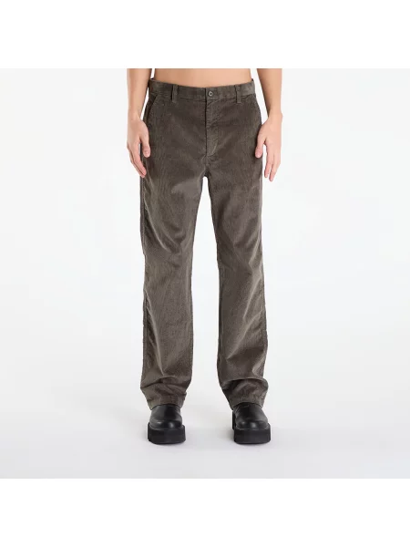 Вельветові штани Calvin Klein сірі