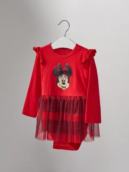 Sinsay Dívčí body Minnie Mouse červená
