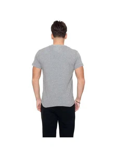 Scurt tricou Leone 1947 cu mâneci scurte gri