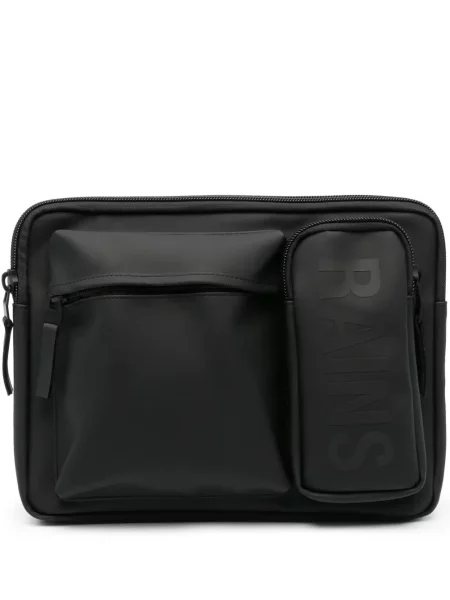 Geantă pentru laptop Rains impermeabilă negru