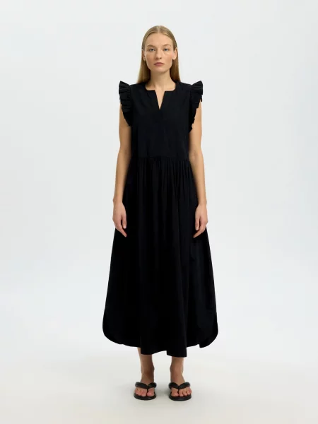 SELECTED Rochie SLFBLAIR-IDA' negru