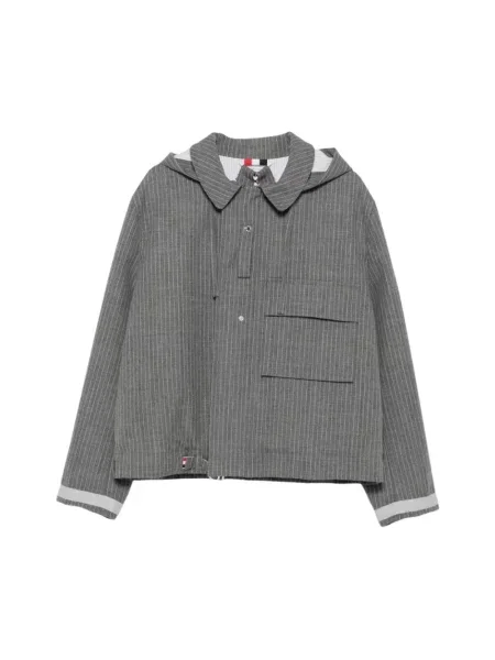 Kurtka Thom Browne szara
