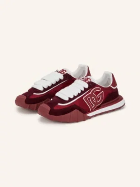 Dolce & Gabbana Sneakersy tmavě červená bílá