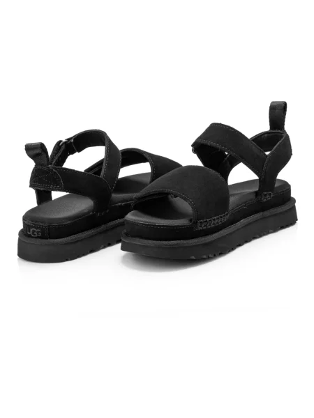 Trampki Ugg zamszowe na platformie czarne