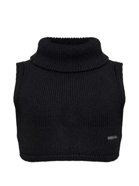 Decupat vestă Dsquared2 negru