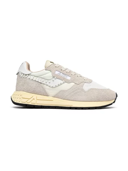 Sneakersy Autry skórzane szare
