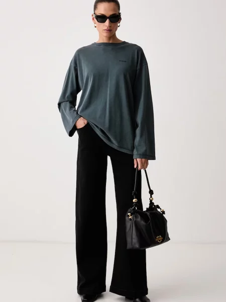 Pinko Hanorac Resia | Oversize fit gri