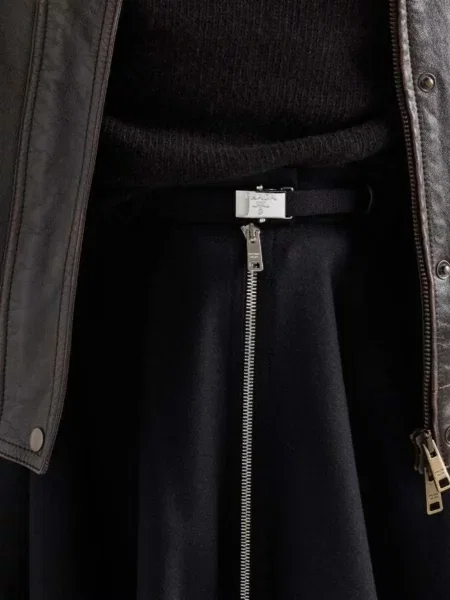 Fustă Prada de lână negru