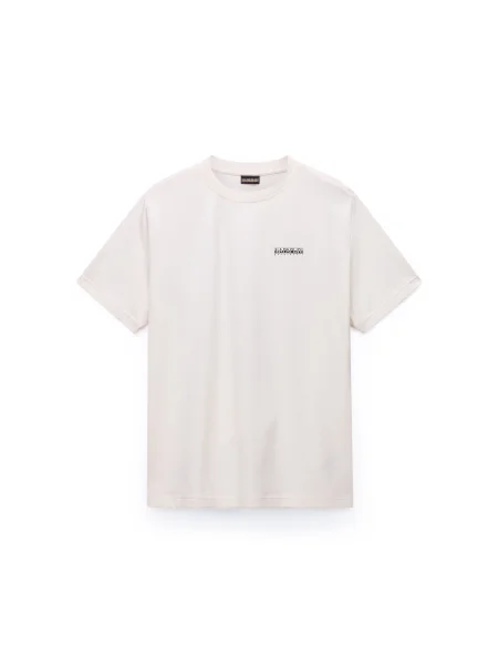 NAPAPIJRI Tricou galben / natural alb