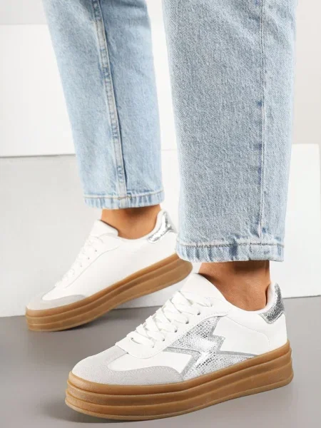 Sneakers Tolivanna Argintii